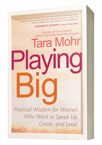 Playing Big book cover